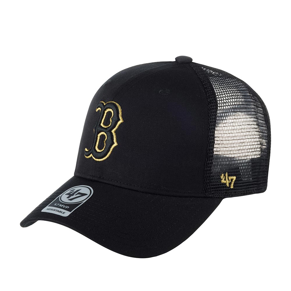 Бейсболка 47 BRAND арт. B-BRMTL02CTP-BK Boston Red Sox MLB (черный)