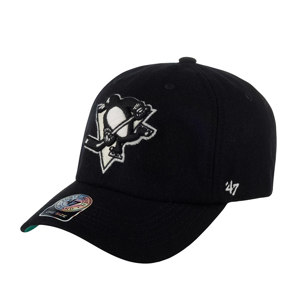 Бейсболка 47 BRAND арт. H-BRKSB15WMS-BK Pittsburgh Penguins NHL (черный)