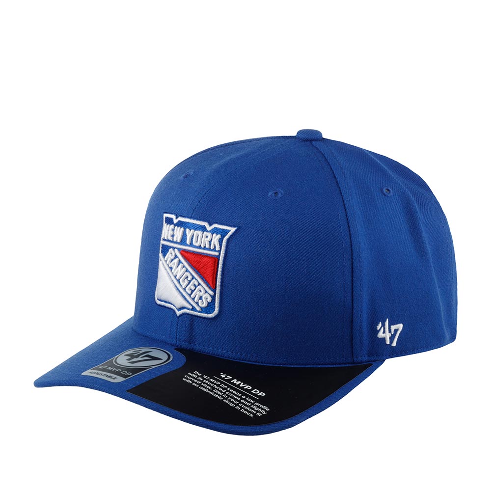 Бейсболка 47 BRAND арт. H-CLZOE13WBP-RY New York Rangers NHL (синий)