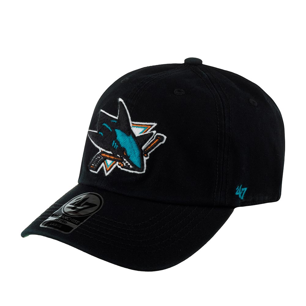 Бейсболка 47 BRAND арт. H-FSVNF22RPF-BK San Jose Sharks NHL (черный)