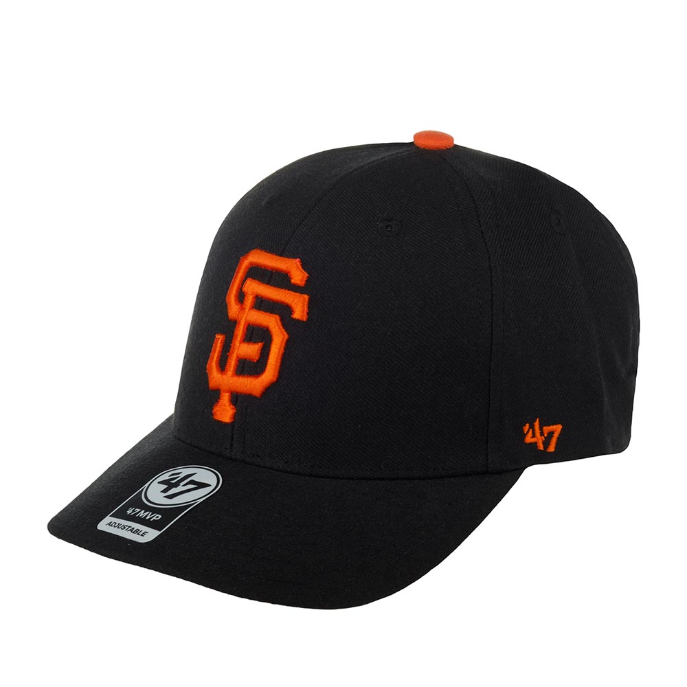 Бейсболка 47 BRAND арт. B-MVP22WBV-BKO San Francisco Giants MLB (черный)