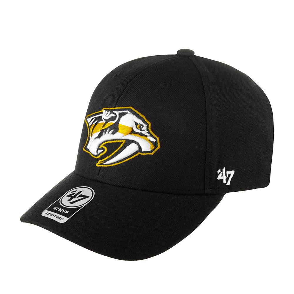 Бейсболка 47 BRAND арт. H-MVP30WBV-BKD Nashville Predators NHL (черный)