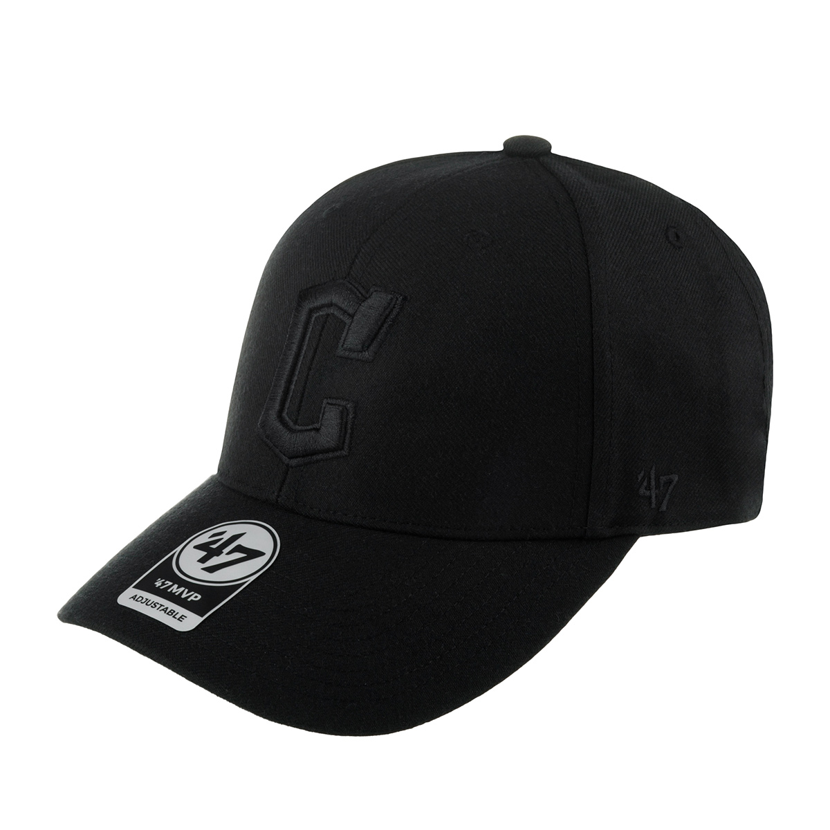 Бейсболка 47 BRAND арт. B-MVP08WBV-BKB Cleveland Guardians MLB (черный)