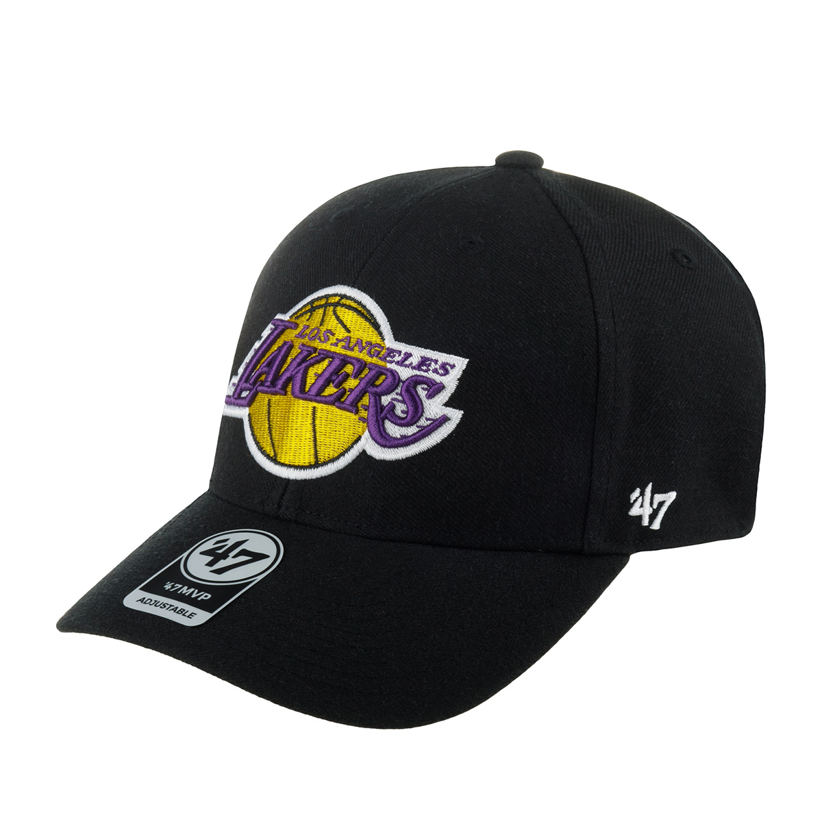 Бейсболка 47 BRAND арт. K-MVP12WBV-BKB Los Angeles Lakers NBA (черный)