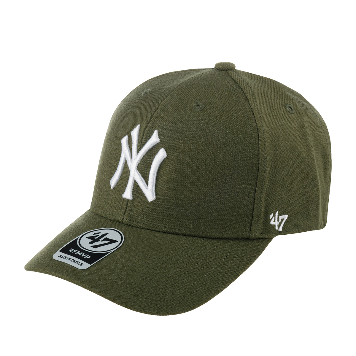 Бейсболка 47 BRAND арт. B-MVP17WBV-SW New York Yankees MLB (оливковый)
