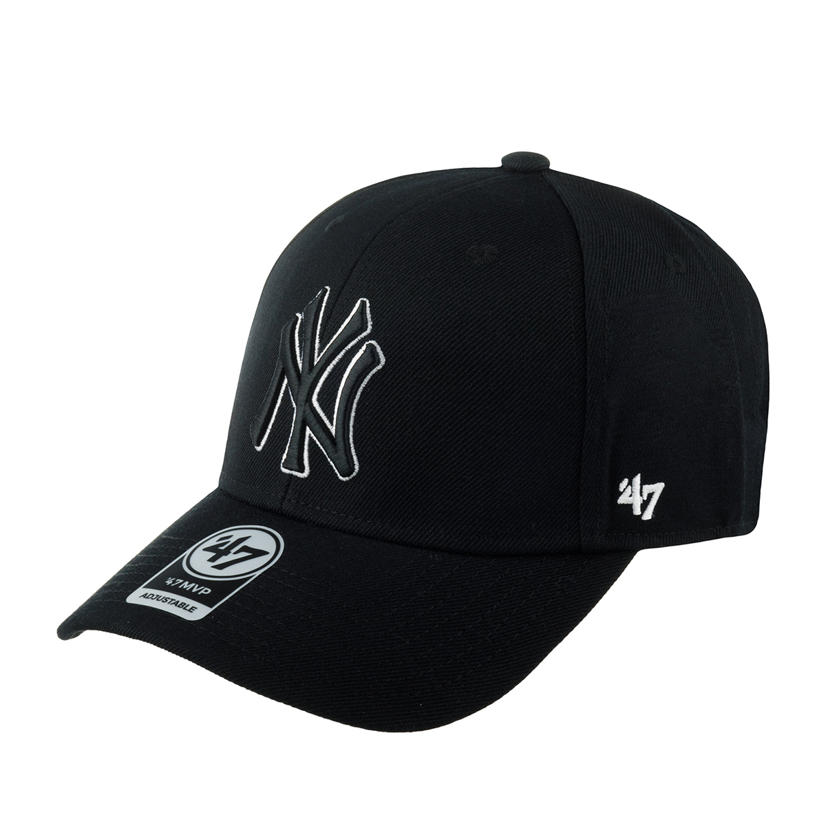 Бейсболка 47 BRAND арт. B-MVPSP17WBP-BKC New York Yankees MLB (черный)