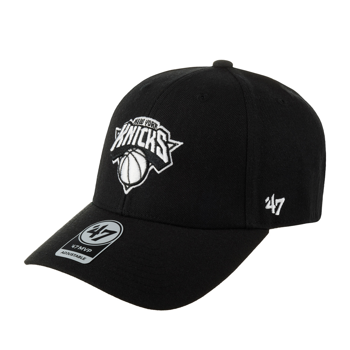 Бейсболка 47 BRAND арт. K-MVP14WBV-BKW New York Knicks NBA (черный)