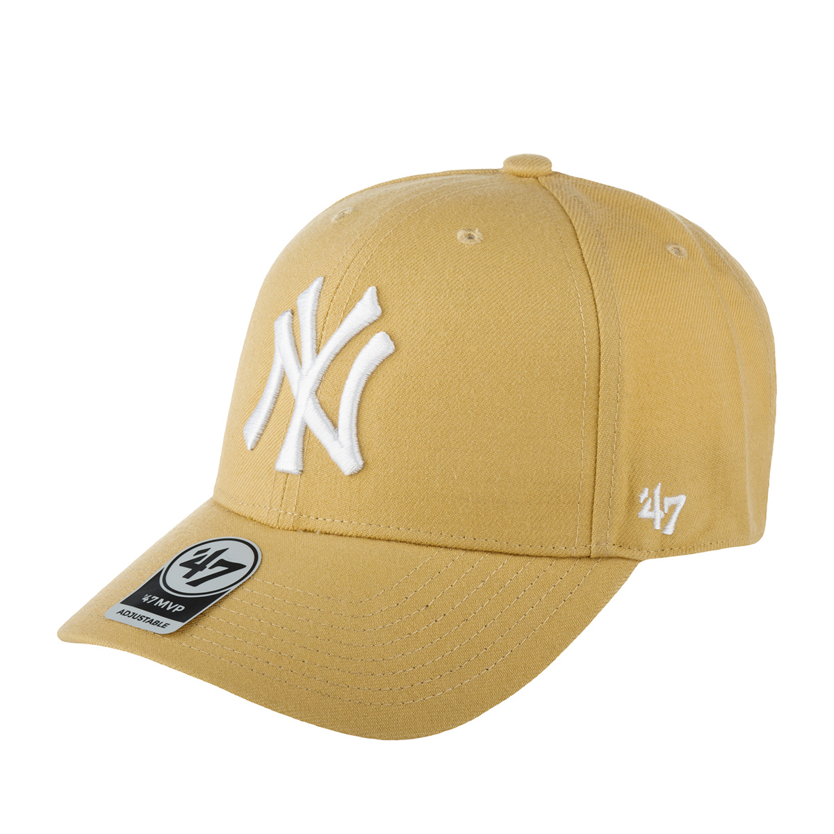 Бейсболка 47 BRAND арт. B-MVPSP17WBP-LT New York Yankees MLB (желтый)
