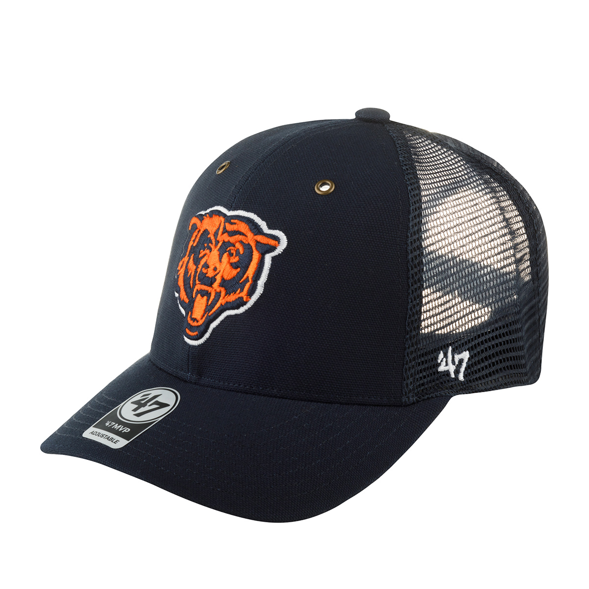 Бейсболка 47 BRAND арт. Carhartt collab Chicago Bears NFL (темно-синий / оранжевый)