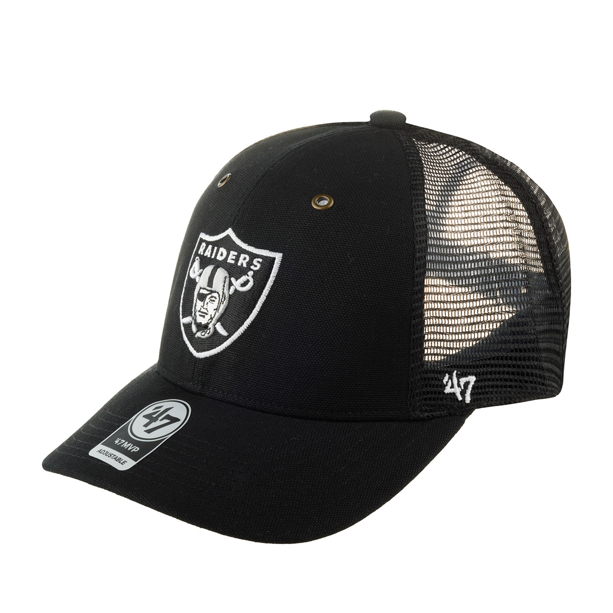 Бейсболка 47 BRAND арт. Carhartt collab Las Vegas Raiders NFL (черный / белый)