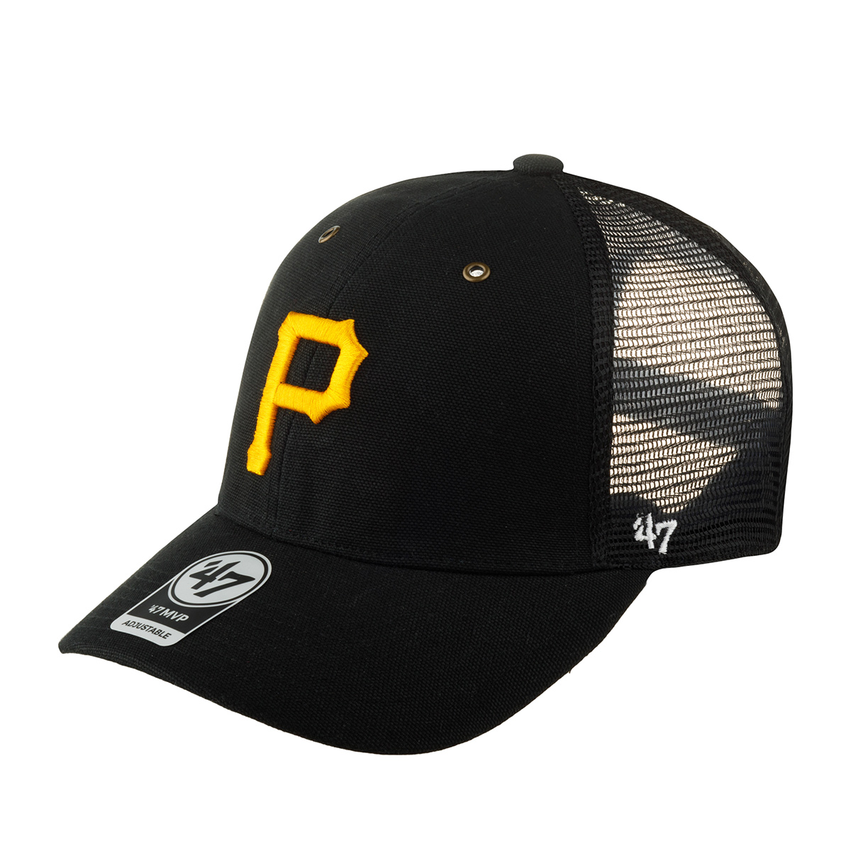 Бейсболка 47 BRAND арт. Carhartt collab Pittsburgh Pirates MLB (черный)
