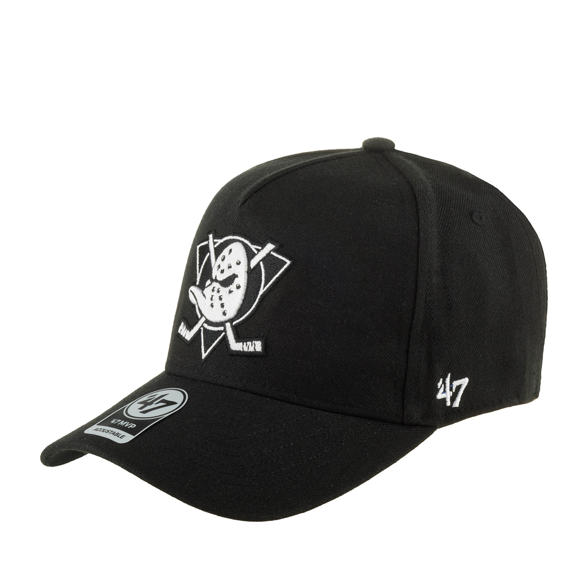 Бейсболка 47 BRAND арт. H-MPDTP25WBP-BKD Anaheim Ducks NHL (черный)