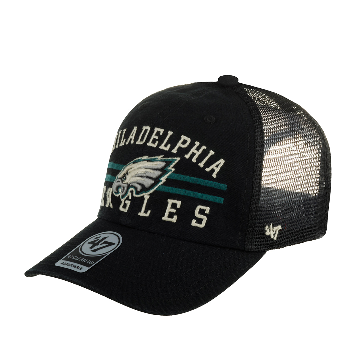 Бейсболка 47 BRAND арт. Highpoint Philadelphia Eagles NFL (черный)