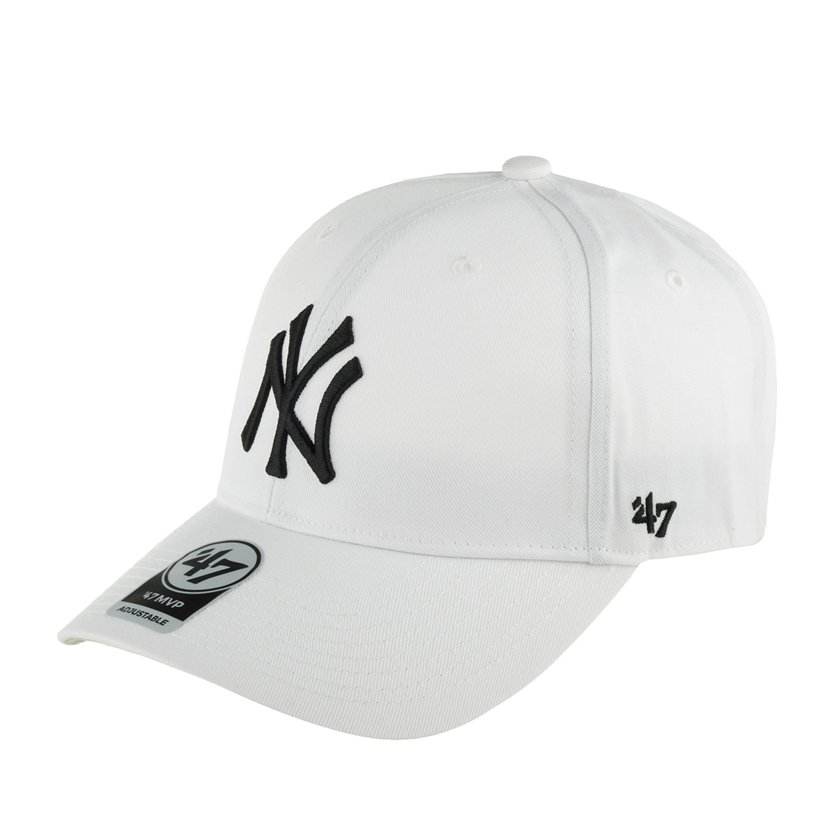 Бейсболка 47 BRAND арт. B-RAC17CTP-WH New York Yankees MLB (белый)