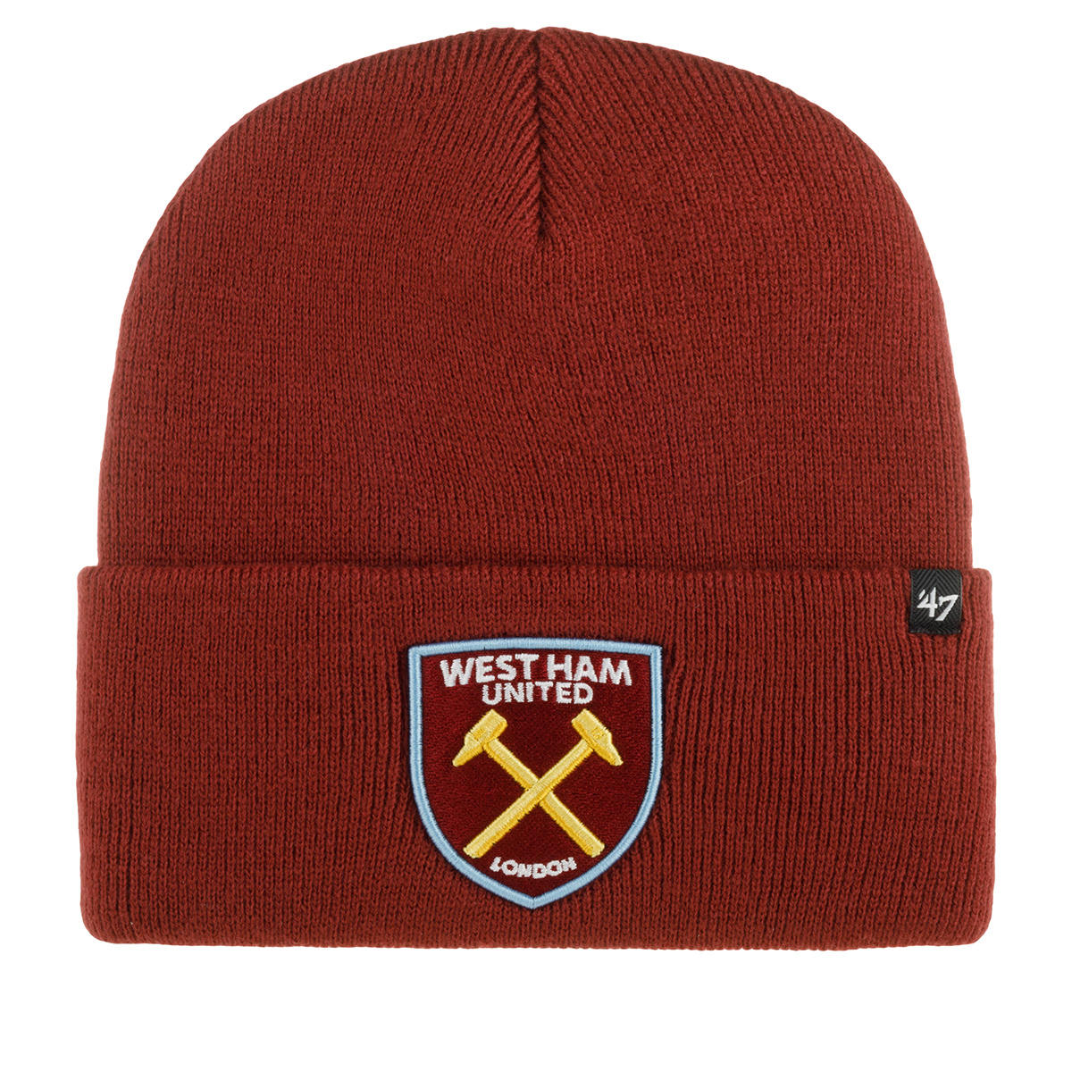 Шапка 47 BRAND арт. EPL-PRZFT17ACE-CA West Ham United FC EPL (бордовый)