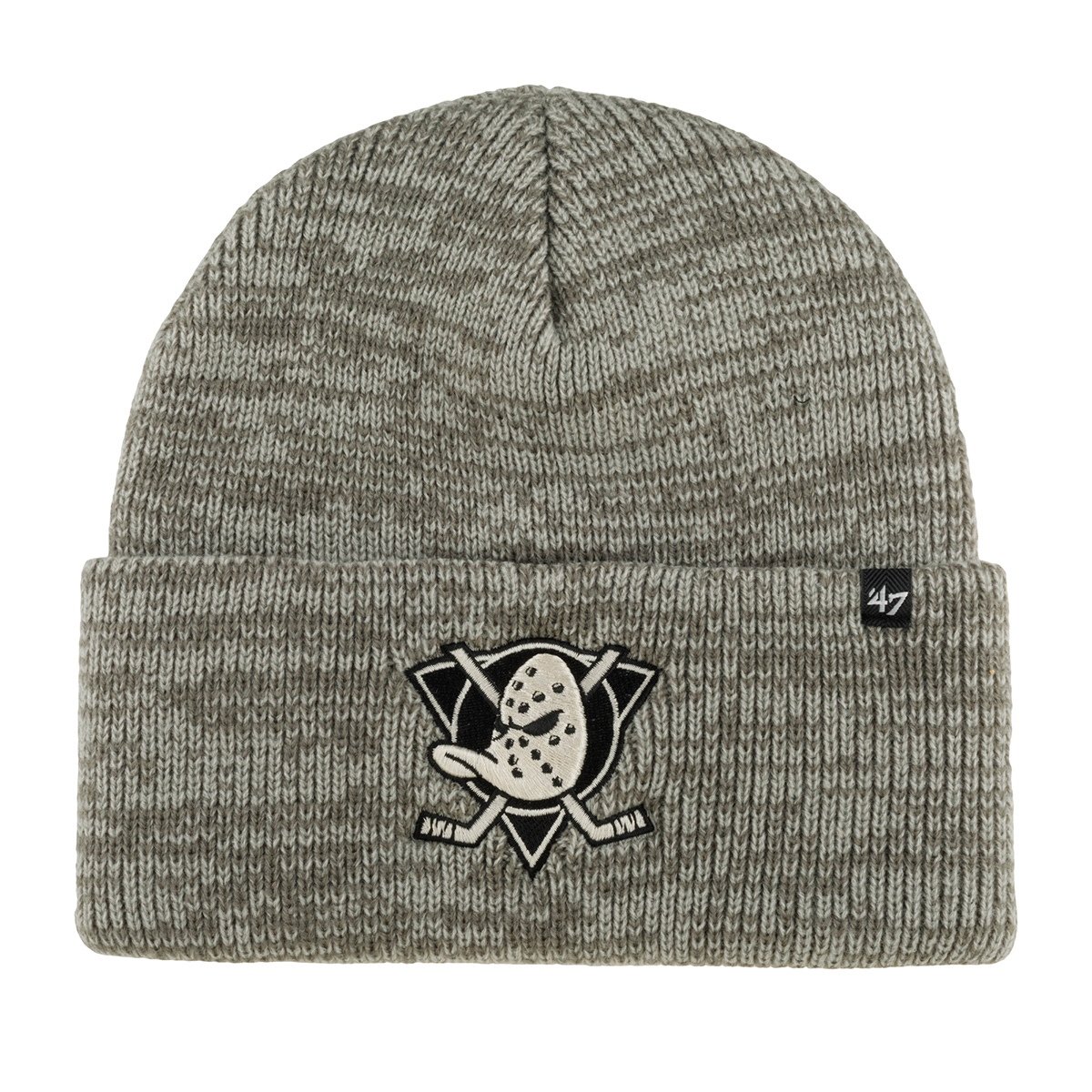 Шапка 47 BRAND арт. H-BRNFZ25ACE-DYA Anaheim Ducks NHL (серый)