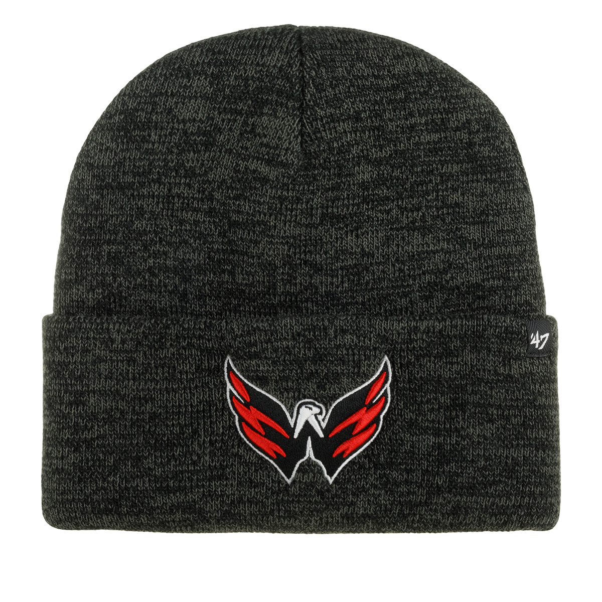 Шапка 47 BRAND арт. H-TBNCL20XXE-CC Washington Capitals NHL (серый / оливковый)