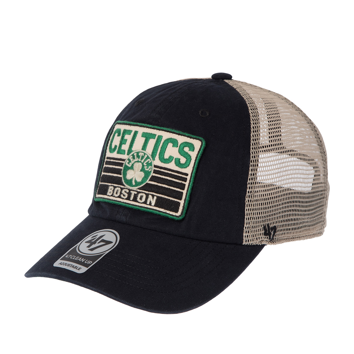 Бейсболка 47 BRAND арт. K-FRSTK02BXP-NY Boston Celtics NBA (темно-синий)