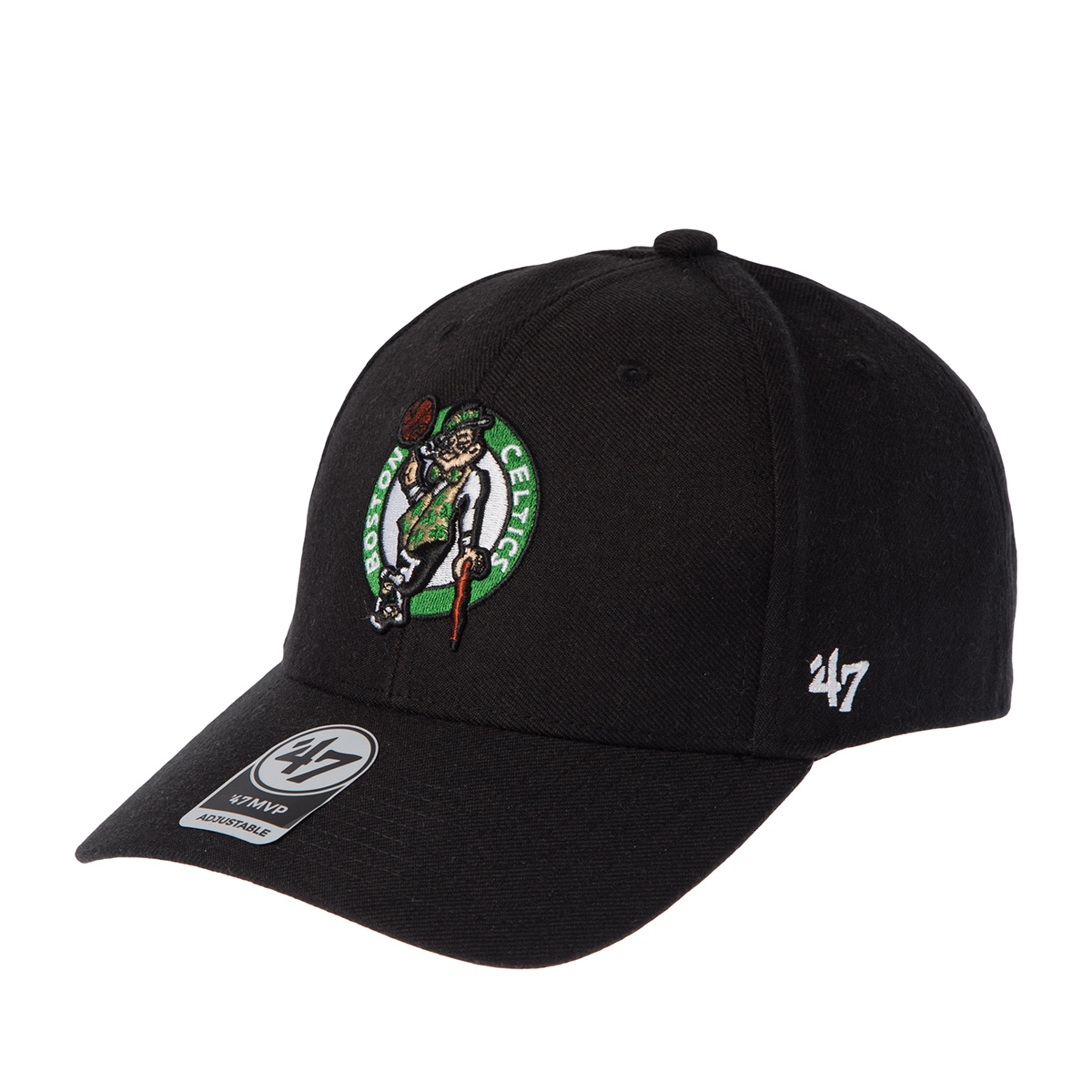 Бейсболка 47 BRAND арт. K-MVP02WBV-BKB Boston Celtics NBA (черный)