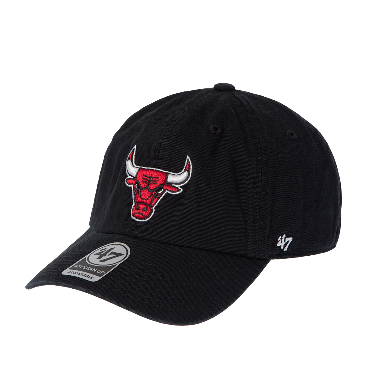 Бейсболка 47 BRAND арт. K-RGW03GWS-BK Chicago Bulls NBA (черный)