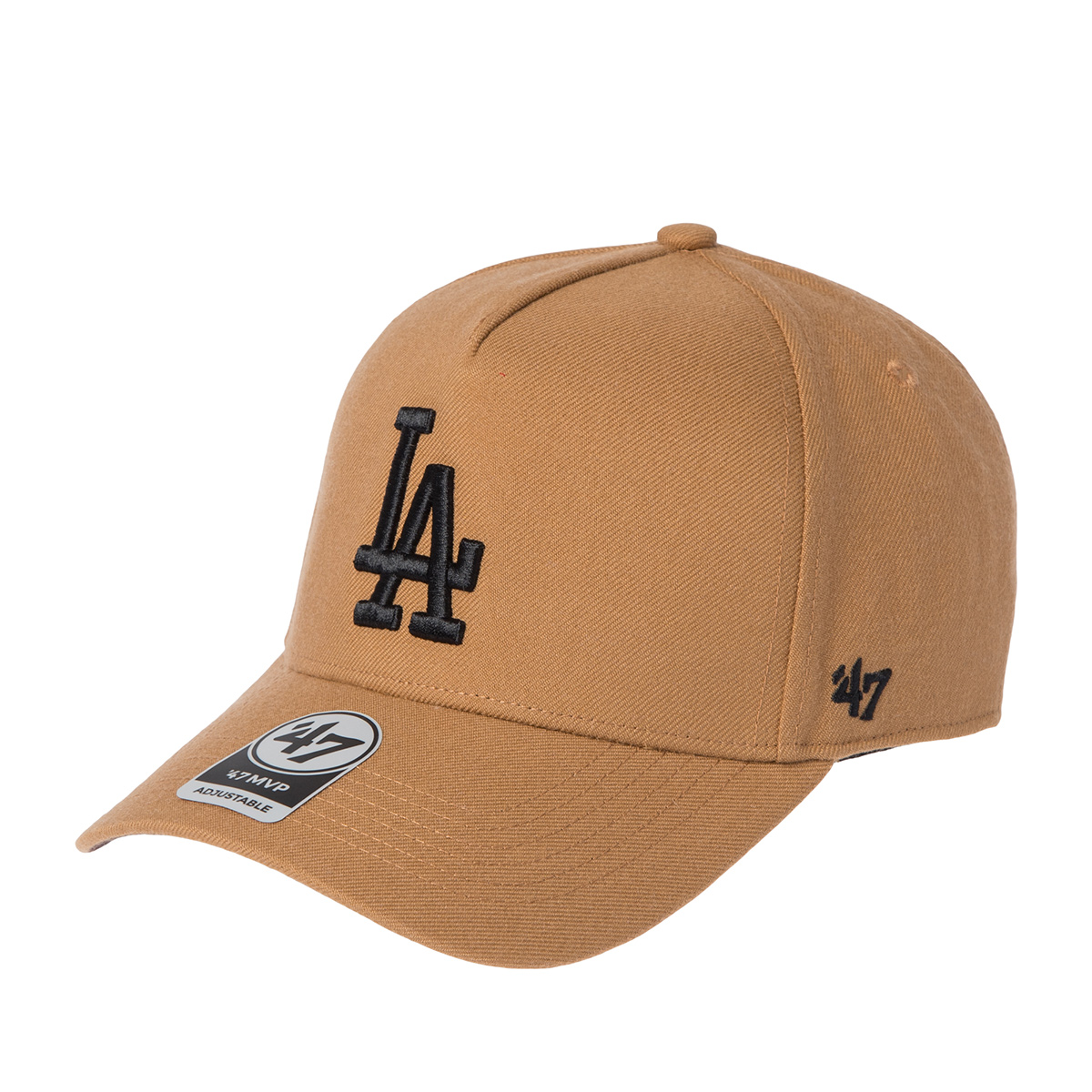 Бейсболка 47 BRAND арт. B-REPDT12WBP-QL Los Angeles Dodgers MLB (бежевый)