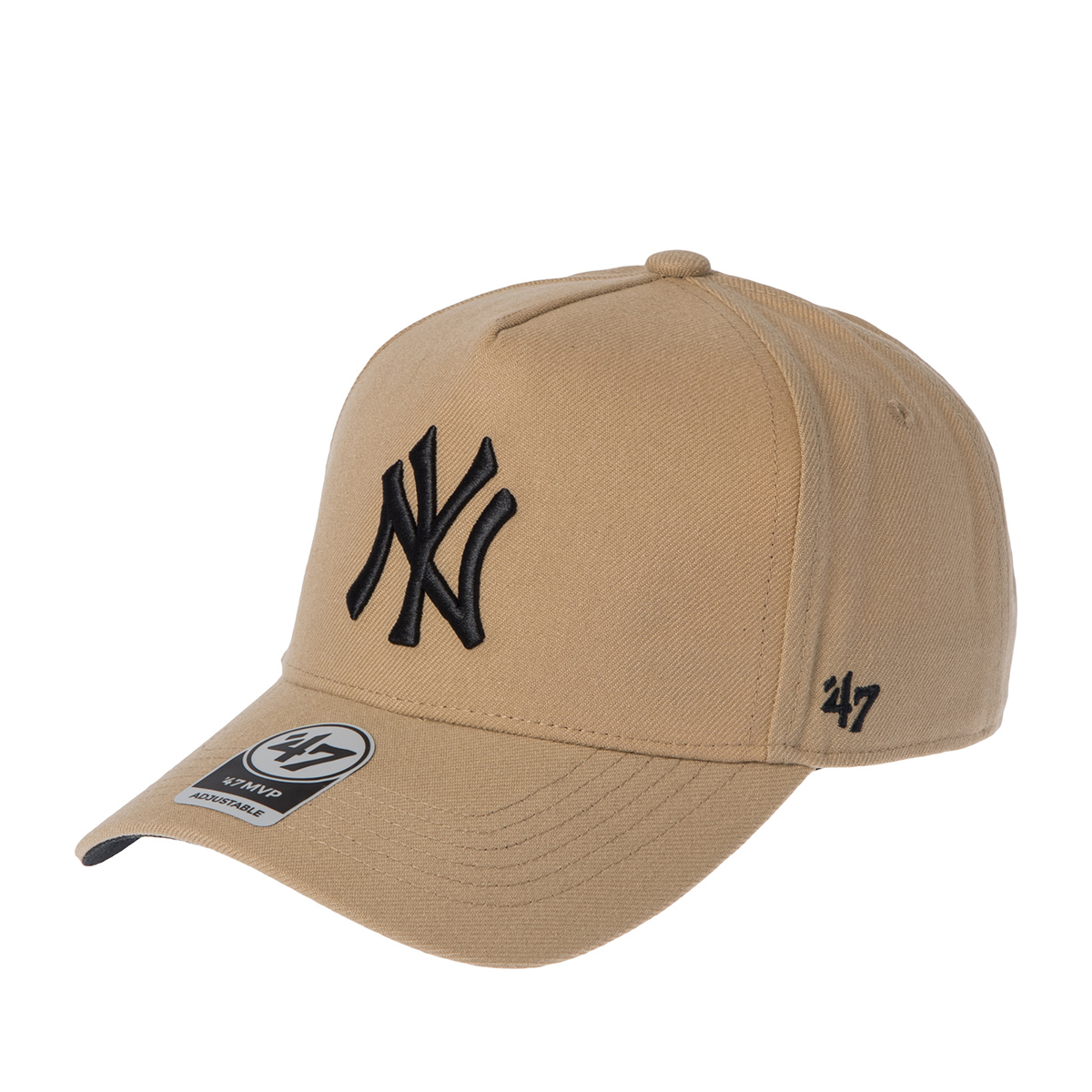 Бейсболка 47 BRAND арт. B-MPDTP17WBP-KH New York Yankees MLB (бежевый)