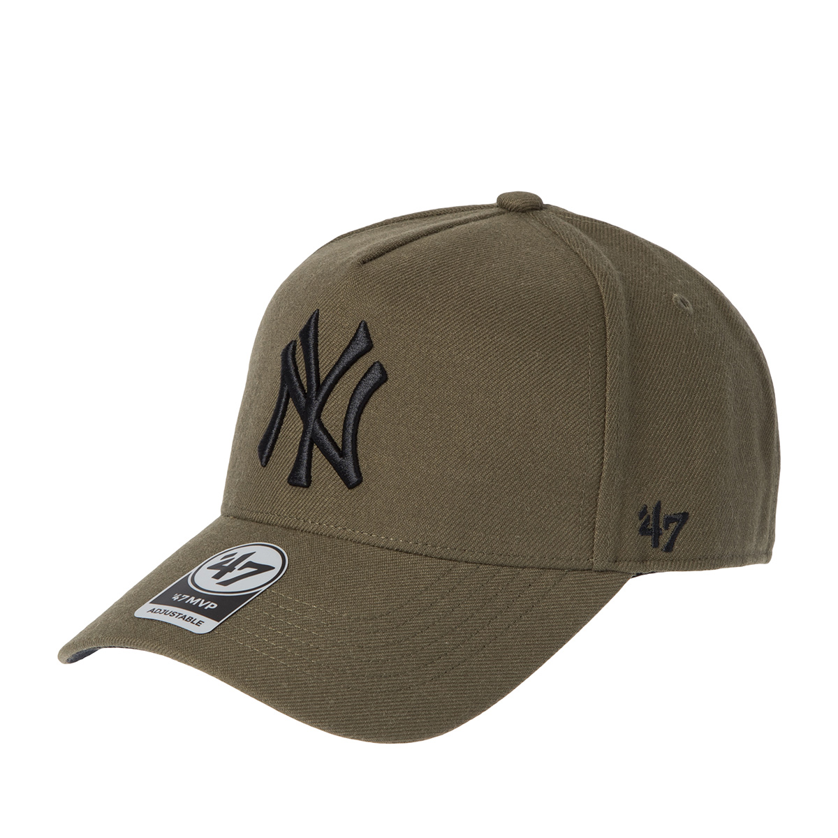 Бейсболка 47 BRAND арт. B-REPDT17WBP-SW New York Yankees MLB (оливковый)