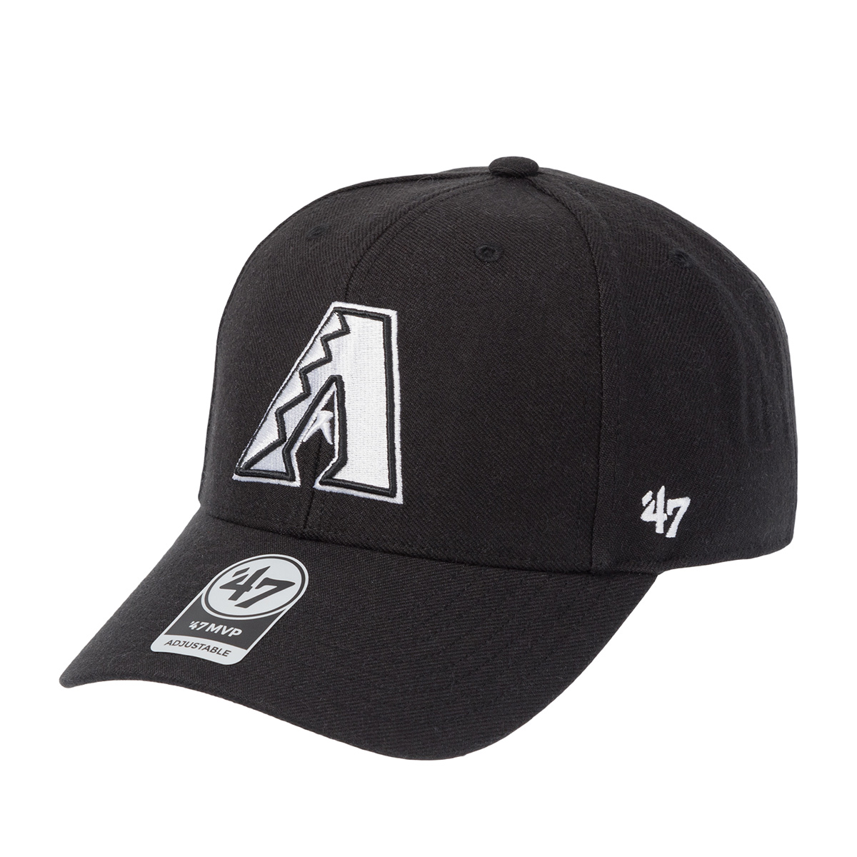 Бейсболка 47 BRAND арт. BCPTN-MVP29WBV-BKW Arizona Diamondbacks MLB (черный)