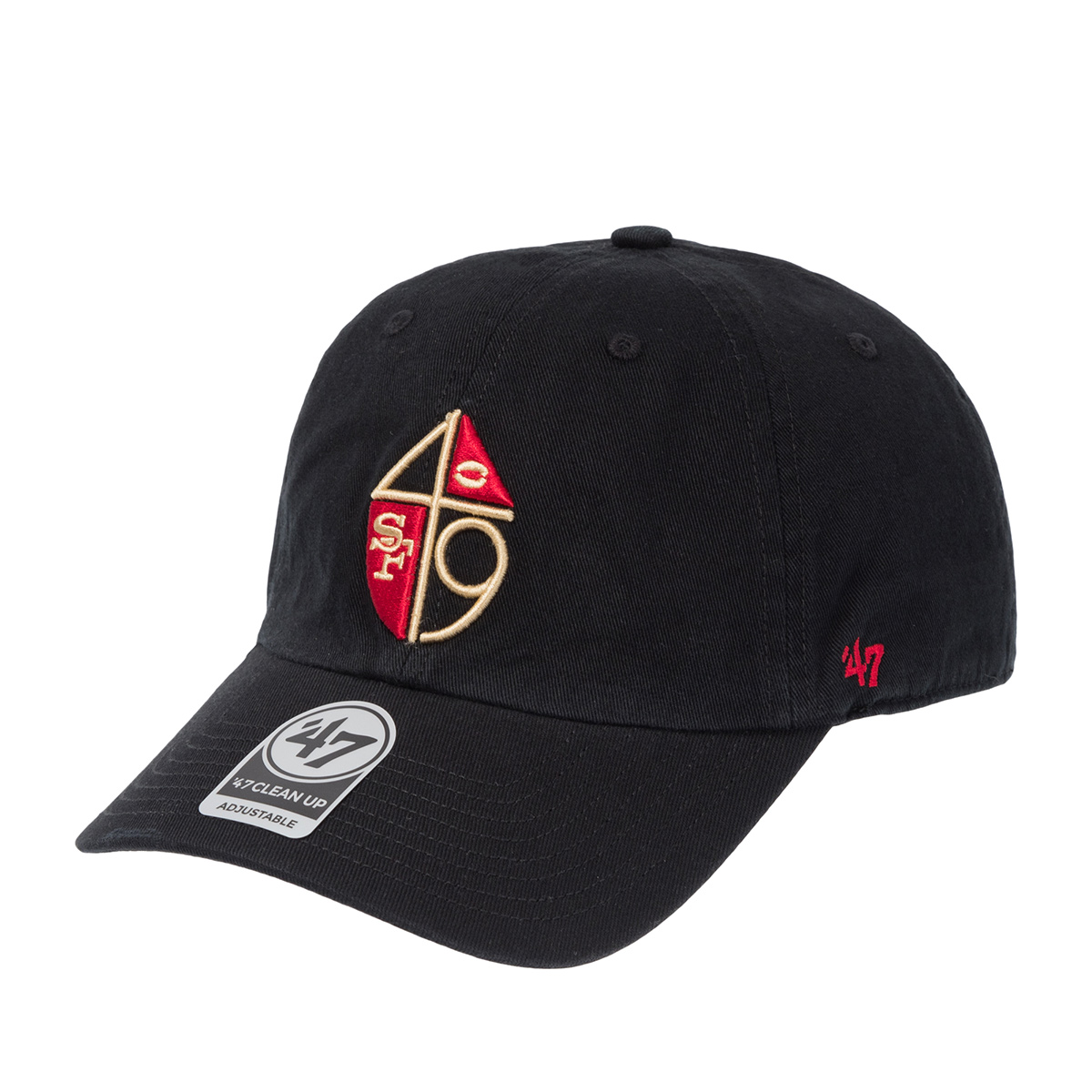 Бейсболка 47 BRAND арт. FL-RGW27GWSNL-BK65 San Francisco 49ers NFL (черный)