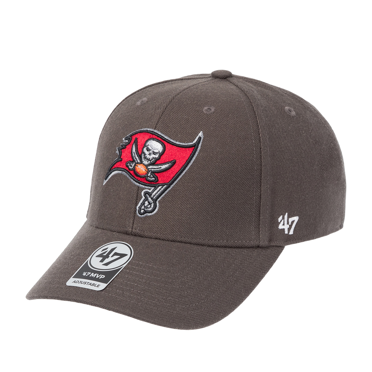 Бейсболка 47 BRAND арт. F-MVP30WBV-CC Tampa Bay Buccaneers NFL (серый)