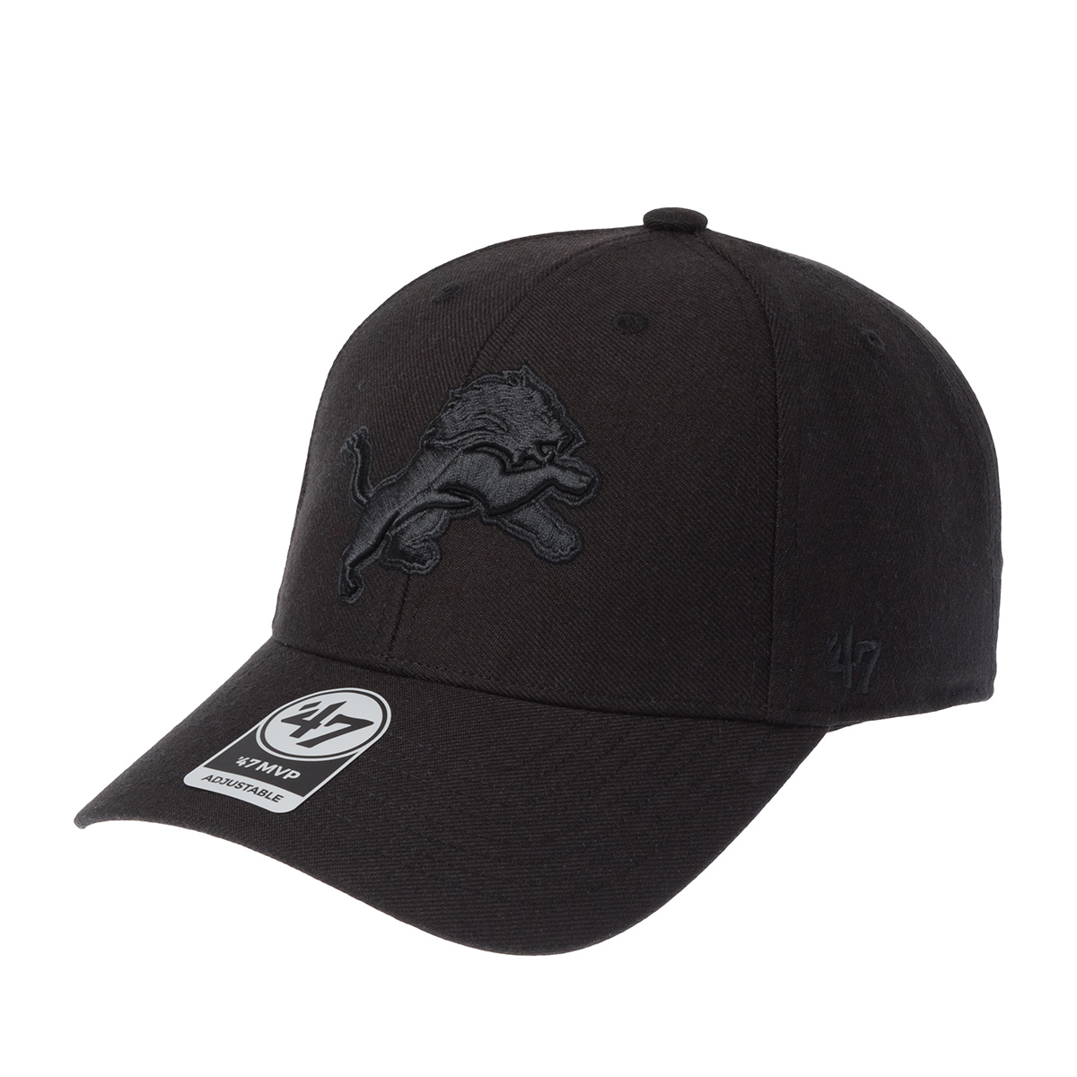 Бейсболка 47 BRAND арт. F-MVP11WBV-BKB Detroit Lions NFL (черный)