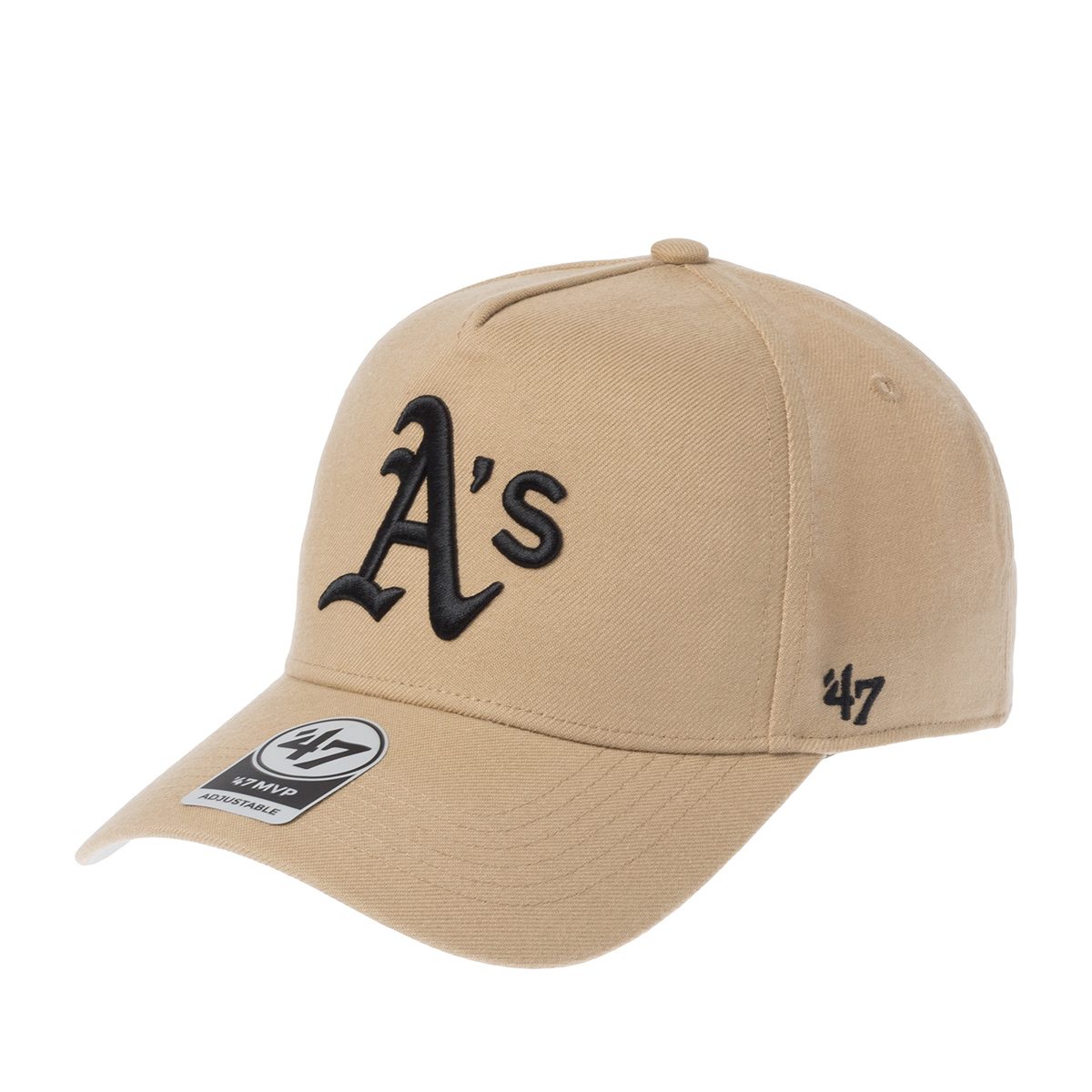 Бейсболка 47 BRAND арт. B-MPDTP18WBP-KH Oakland Athletics MLB (бежевый)