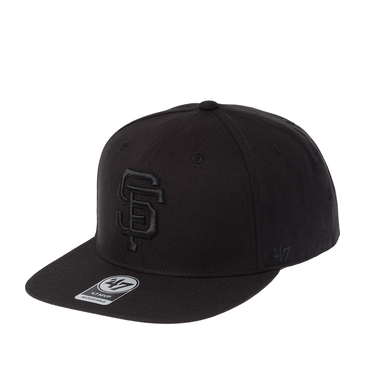 Бейсболка 47 BRAND арт. B-NSHOT22WBP-BKBK San Francisco Giants MLB (черный)