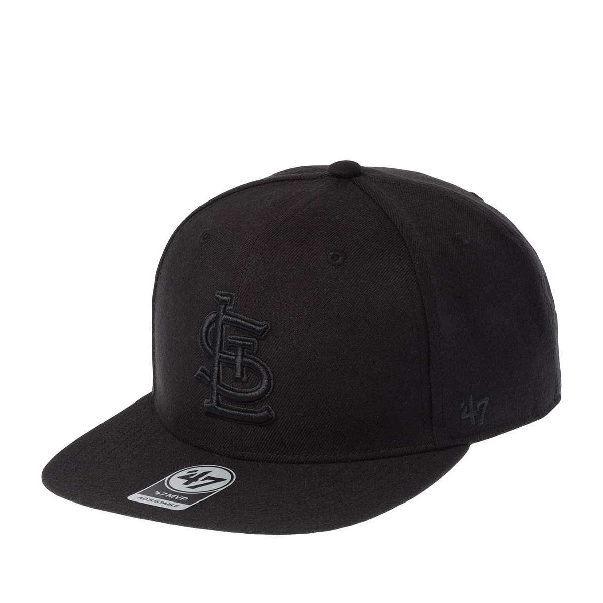 Бейсболка 47 BRAND арт. B-NSHOT23WBP-BKBK St. Louis Cardinals MLB (черный)