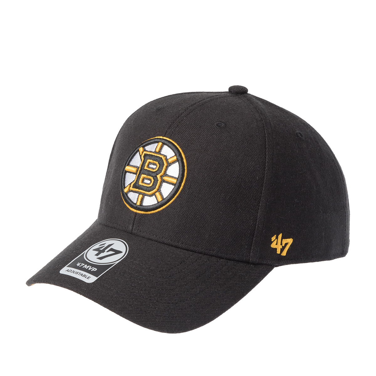 Бейсболка 47 BRAND арт. H-MVPSP01WBP-BKYL Boston Bruins NHL (черный)