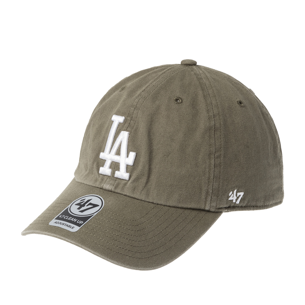 Бейсболка 47 BRAND арт. B-RGW12GWSNL-SWB Los Angeles Dodgers MLB (оливковый)