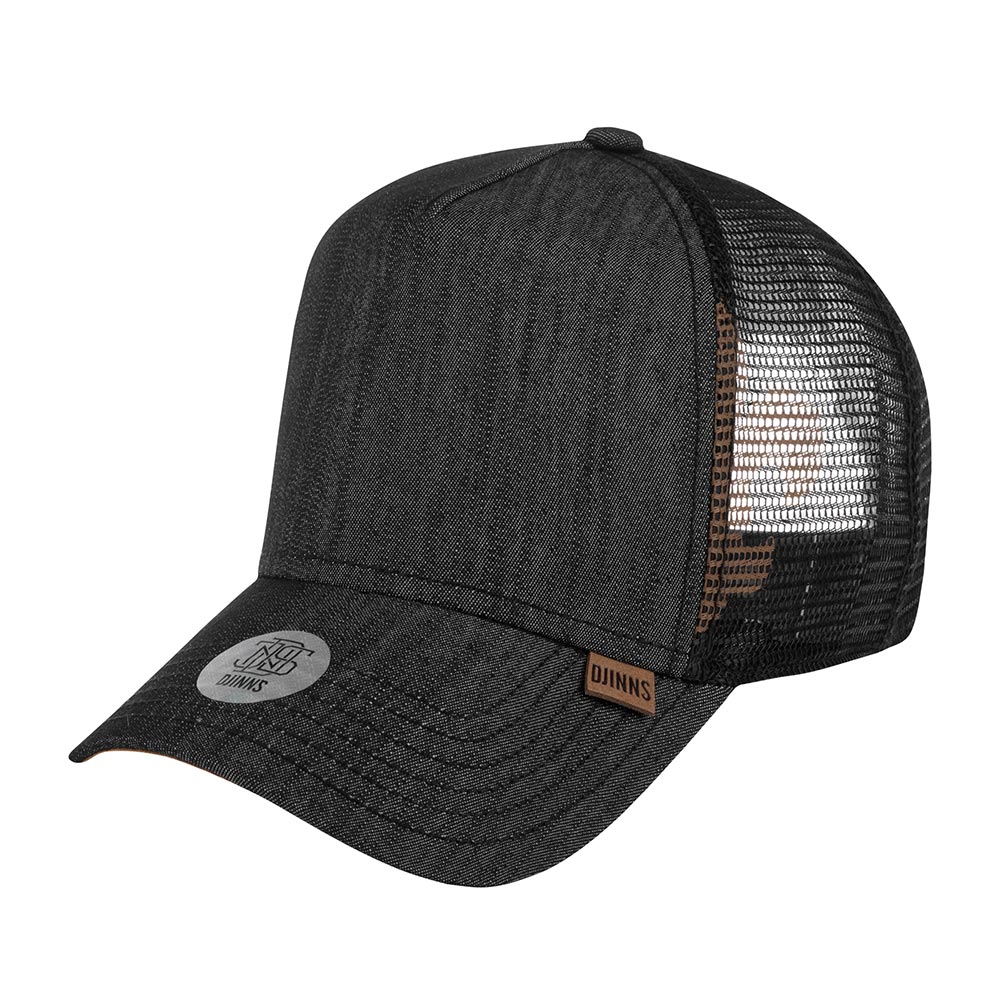 Бейсболка DJINNS арт. HFT Cap Linen 2014 (черный)