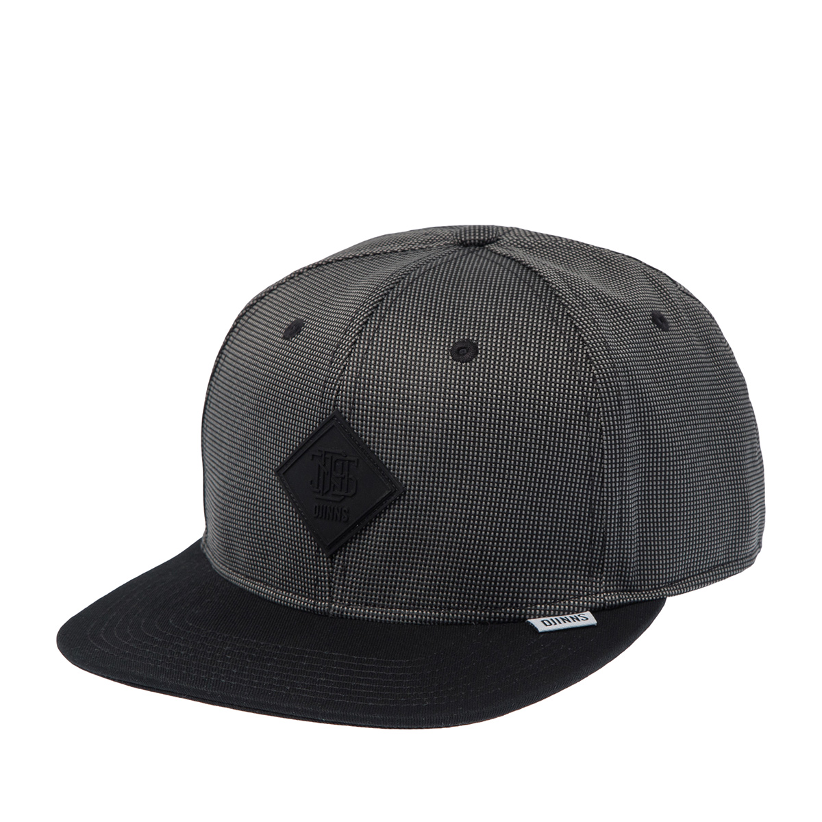 Бейсболка DJINNS арт. 6P SB SkyNylon (темно-серый / черный)