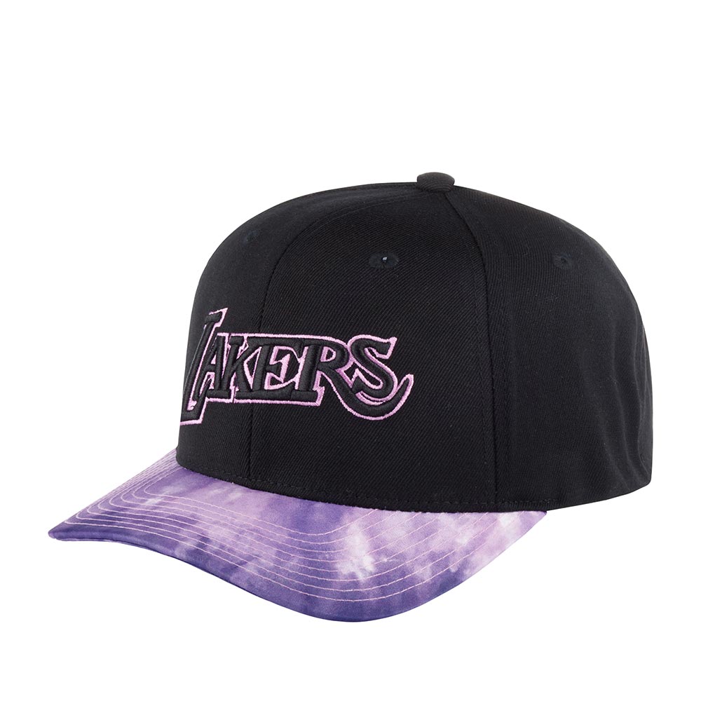 Бейсболка MITCHELL NESS арт. 6HSSFH21HW002-LALBKPR Los Angeles Lakers NBA (черный / фиолетовый)