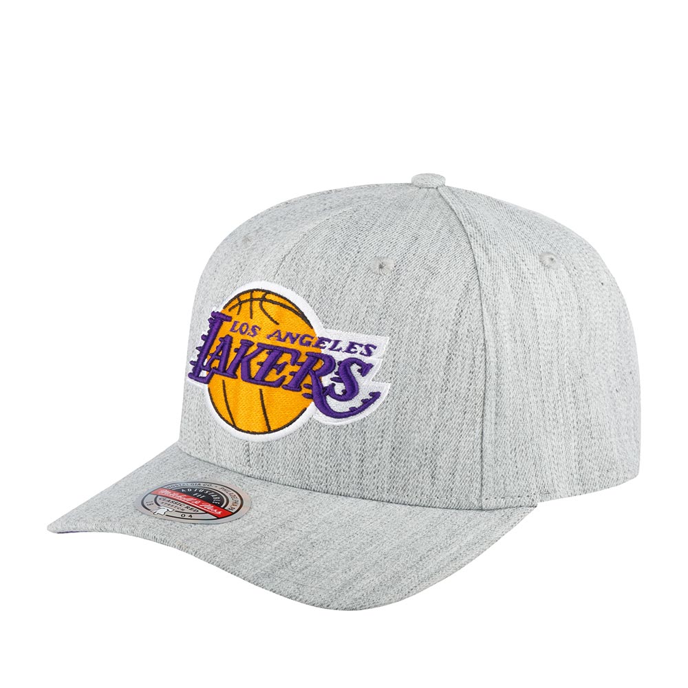 Бейсболка MITCHELL NESS арт. 6HSSMM19363-LALGYHT Los Angeles Lakers NBA (светло-серый)