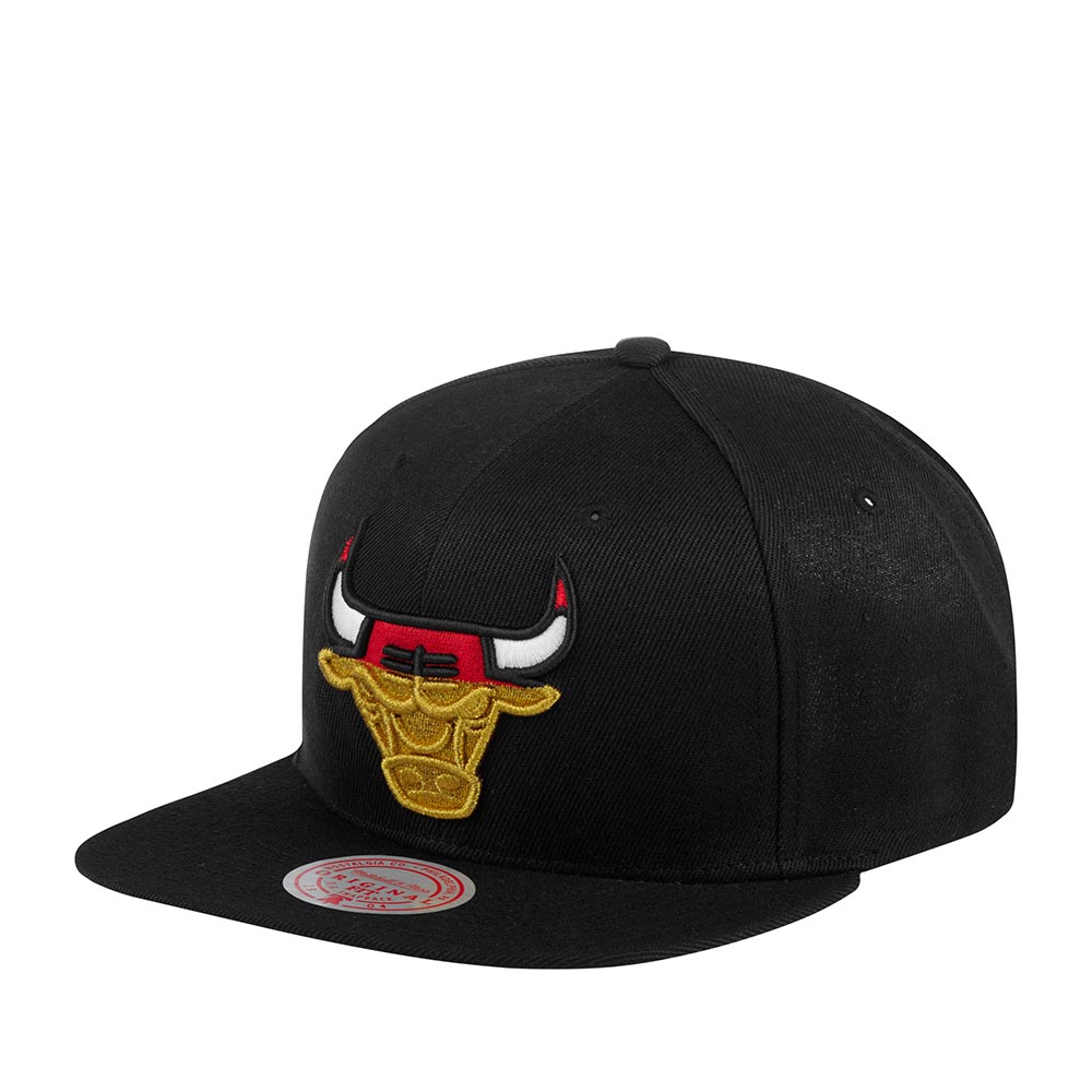Бейсболка MITCHELL NESS арт. 6HSSMM19489-CBUBLCK Chicago Bulls NBA (черный)