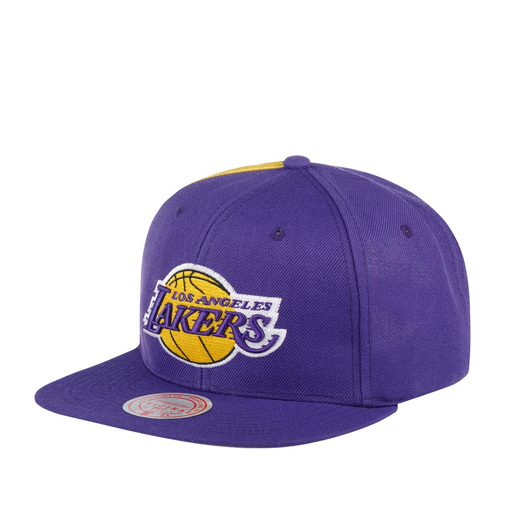 Бейсболка MITCHELL NESS арт. HHSS2991-LALYYPPPPURP Los Angeles Lakers NBA (фиолетовый)