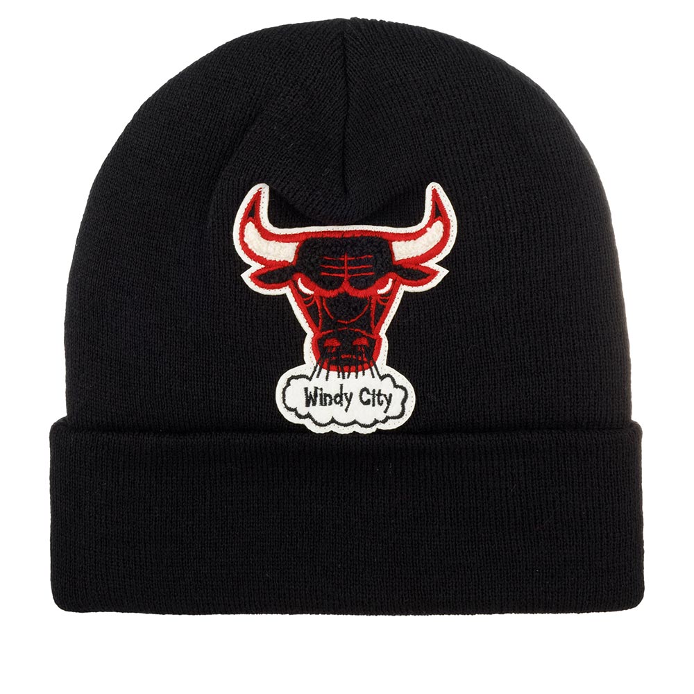 Шапка MITCHELL NESS арт. KTCFFH21HW008-CBUBLCK Chicago Bulls NBA (черный)