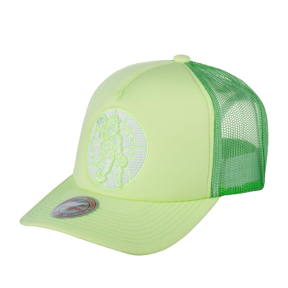 Бейсболка MITCHELL NESS арт. 5HSSLD21130-BCEGREN Boston Celtics NBA (светло-зеленый)
