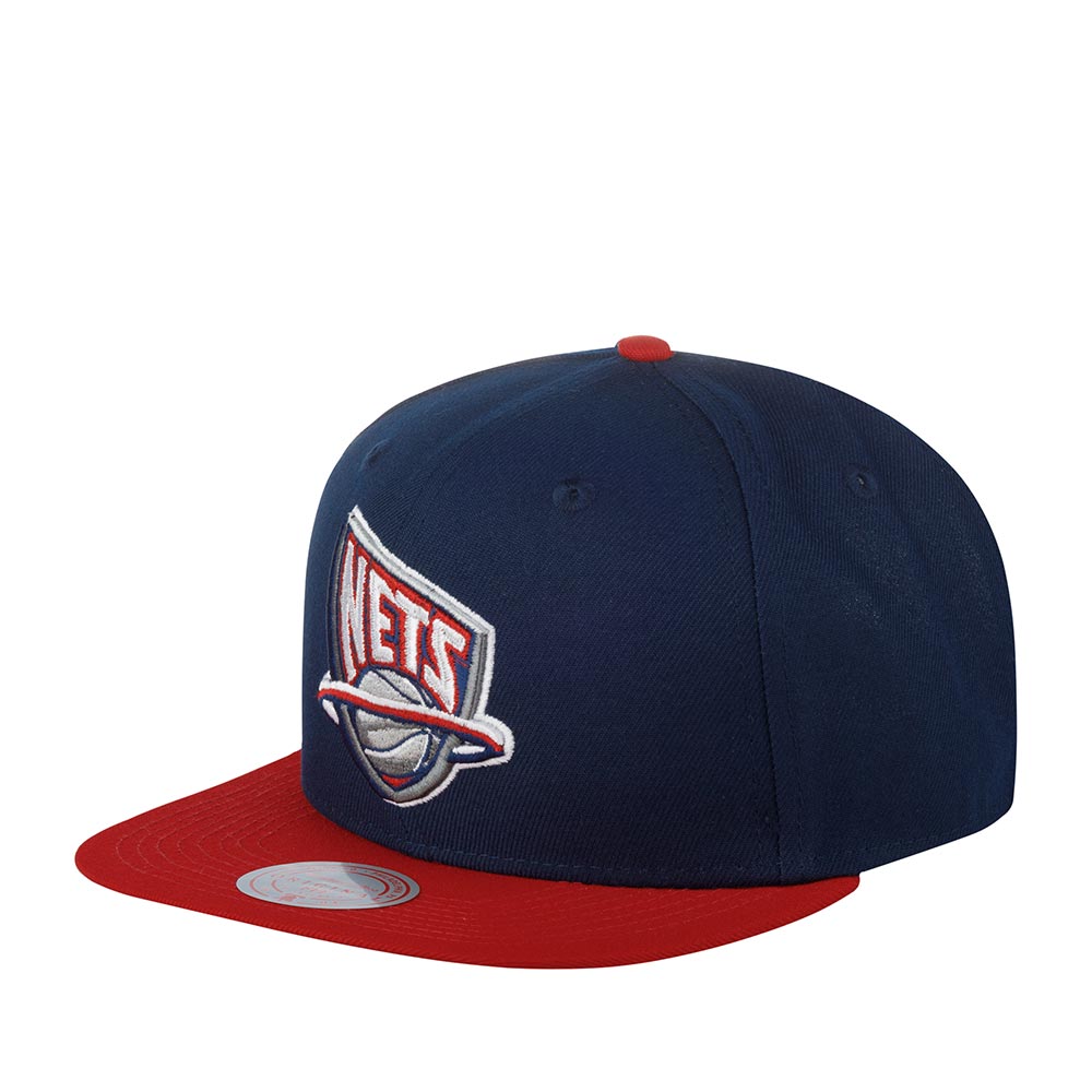 Бейсболка MITCHELL NESS арт. HHSS3464-NJNYYPPPNYRD New Jersey Nets NBA (синий / красный)
