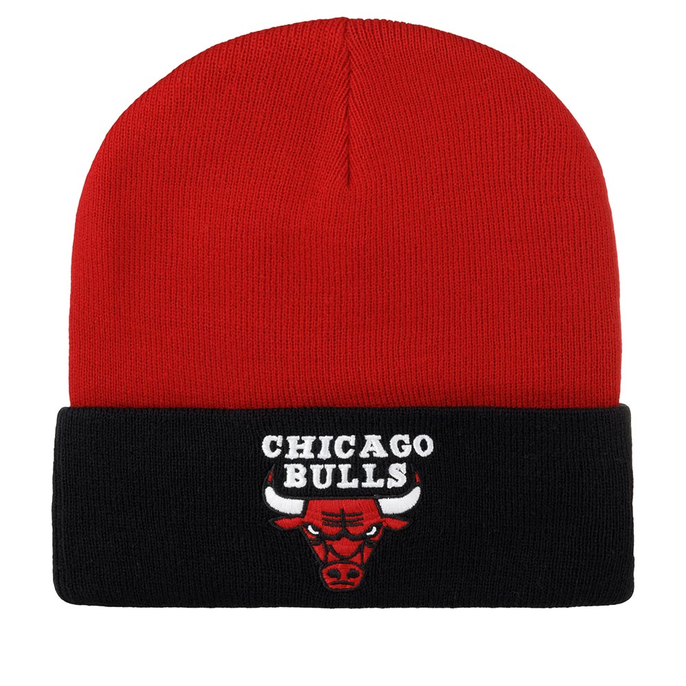 Шапка MITCHELL NESS арт. MN-NBA-EU174-CHIBUL-RED Chicago Bulls NBA (красный / черный)