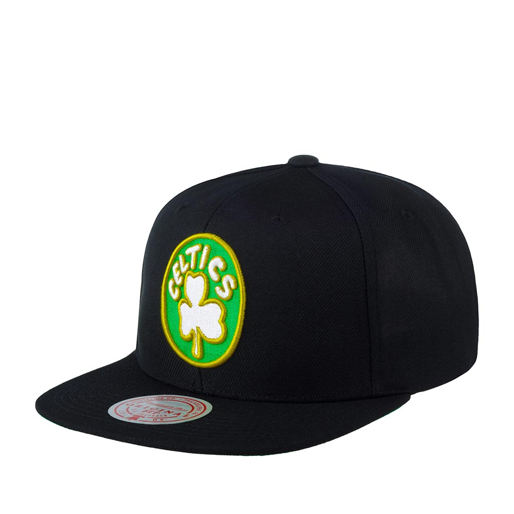 Бейсболка MITCHELL NESS арт. 6HSSJS19079-BCEBLCK Boston Celtics MLB (черный)