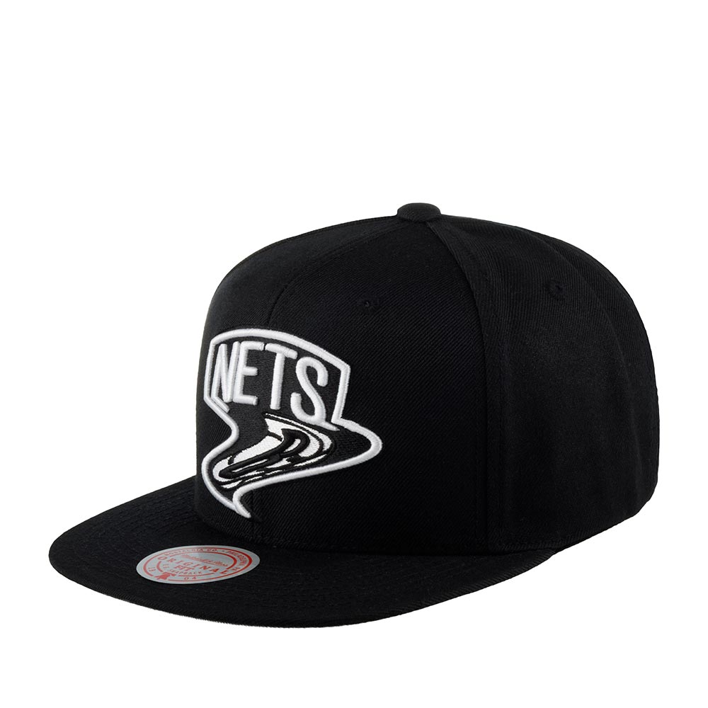 Бейсболка MITCHELL NESS арт. 6HSSMM19495-BNEBLCK Brooklyn Nets NBA (черный)