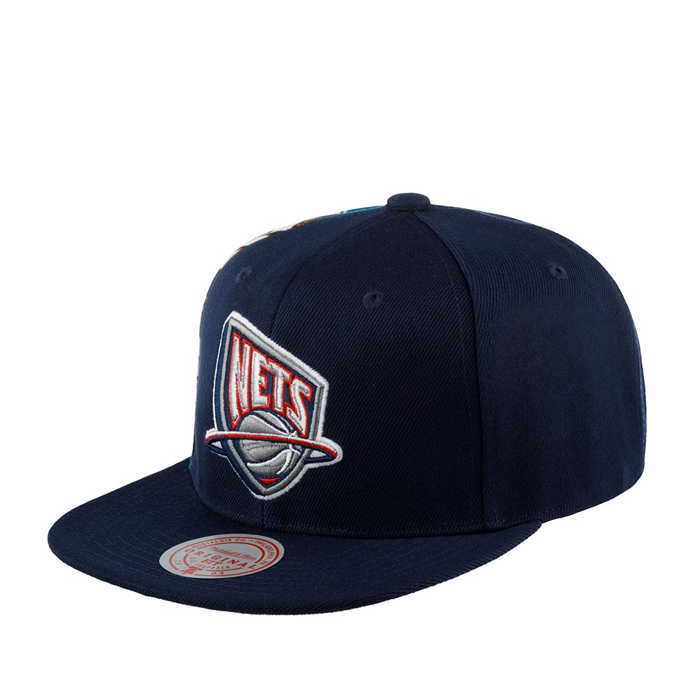 Бейсболка MITCHELL NESS арт. 6HSSSH21142-NJNNAVYKMT New Jersey Nets NBA (темно-синий)