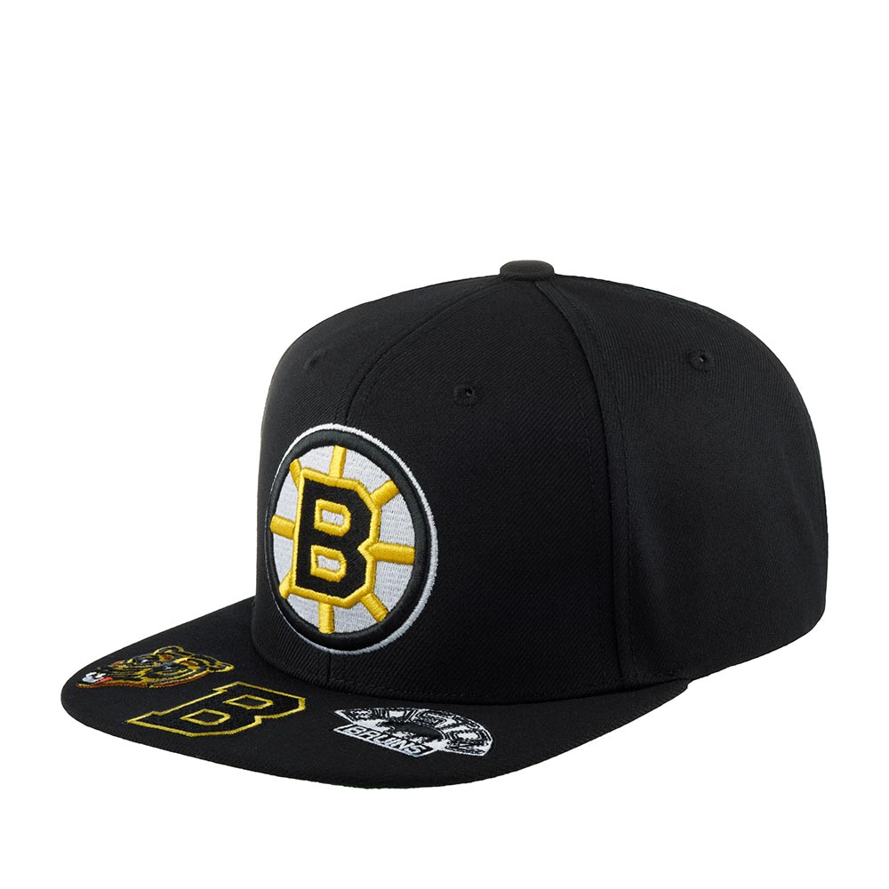 Бейсболка MITCHELL NESS арт. 6HSSSH22089-BBNBLCK Boston Bruins NHL (черный)